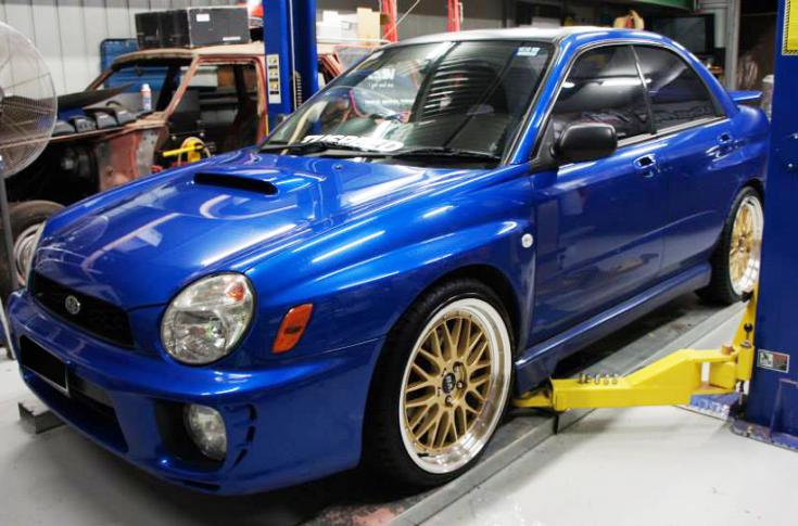 SUBARU WRX OX306 GOLD POLISH LIP